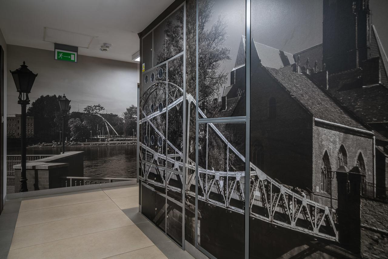 Appartamento Rentplanet - Odra Tower Breslavia Esterno foto