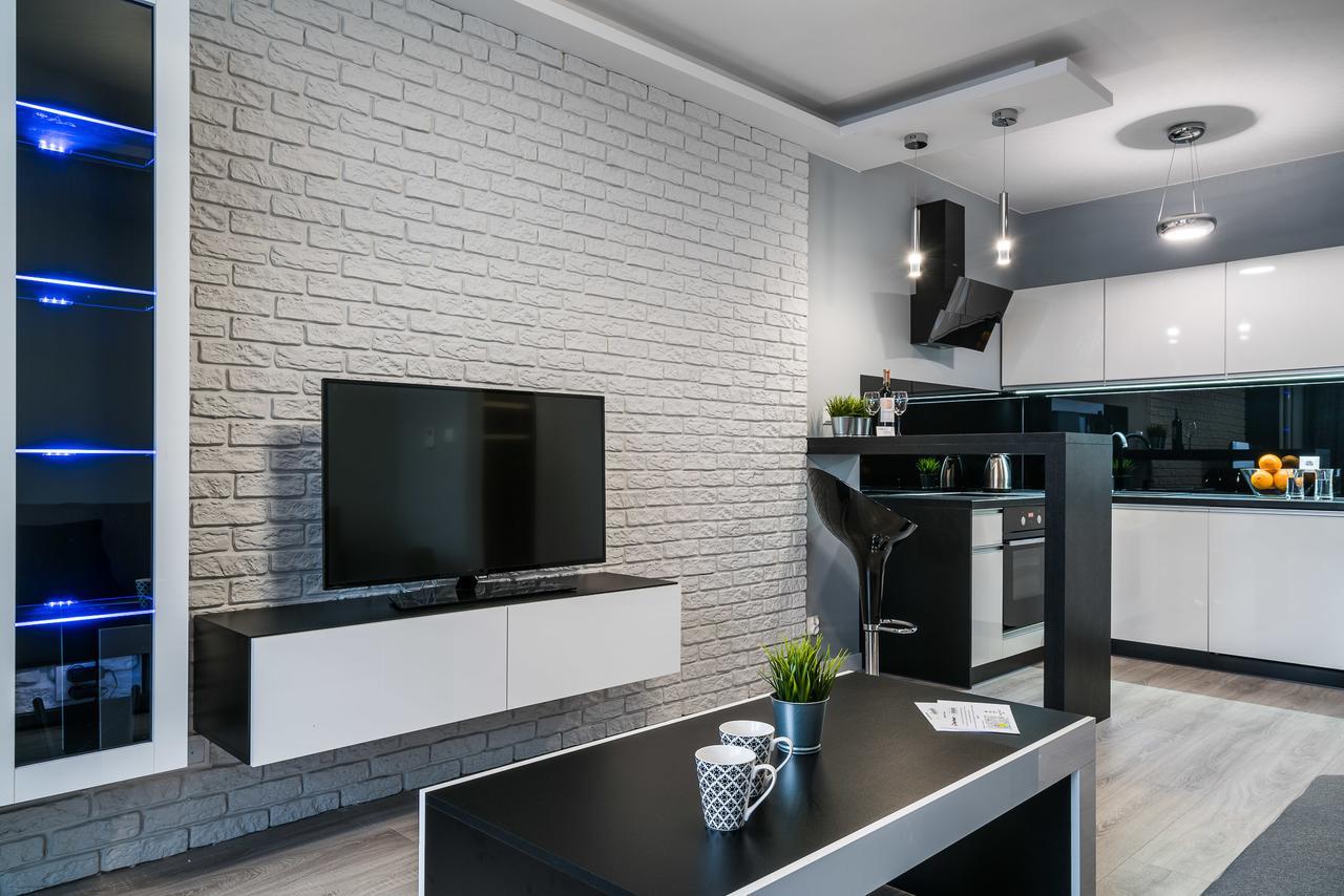 Appartamento Rentplanet - Odra Tower Breslavia Esterno foto
