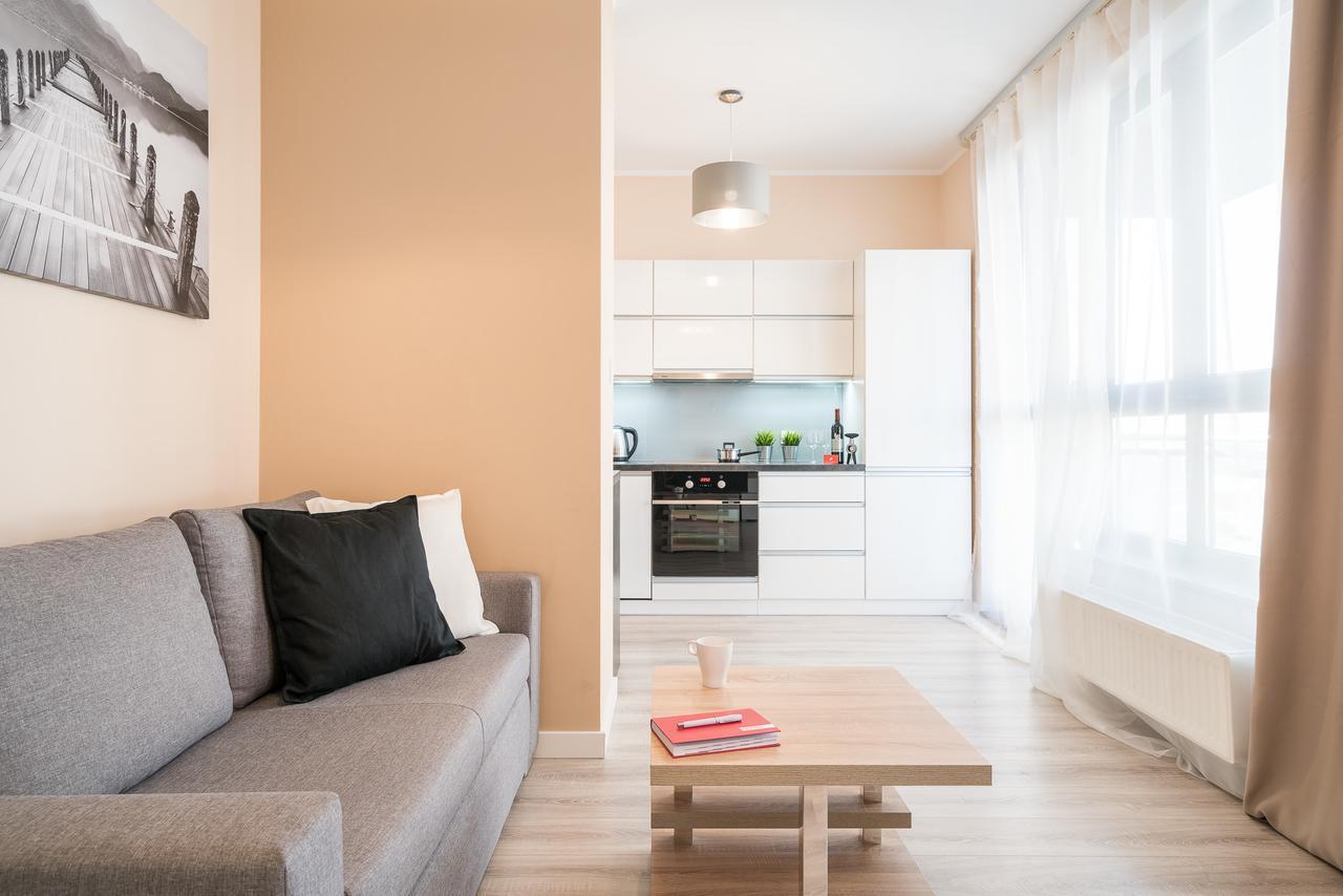 Appartamento Rentplanet - Odra Tower Breslavia Esterno foto