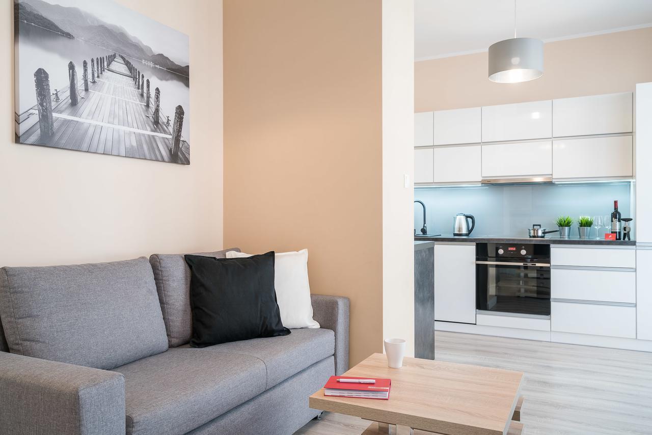 Appartamento Rentplanet - Odra Tower Breslavia Esterno foto
