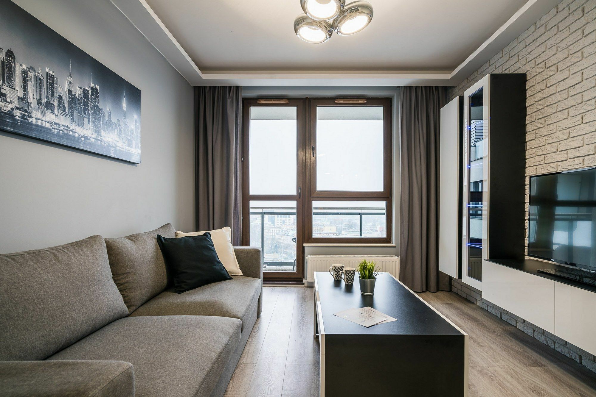 Appartamento Rentplanet - Odra Tower Breslavia Esterno foto
